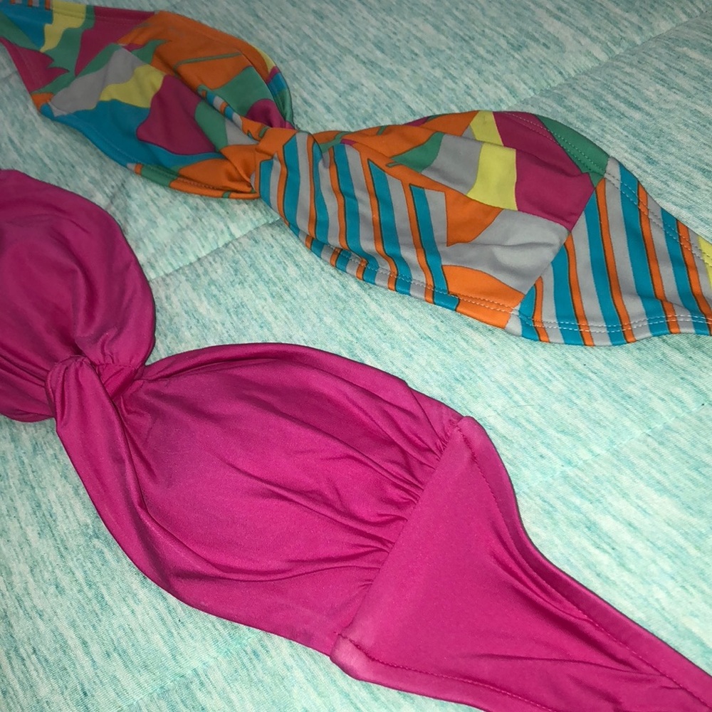 🦄 Bundle of 2 Strapless Swim Tops